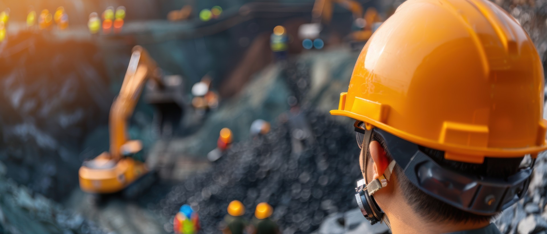 Team of Bottomland employees standing in a line doing emergency response at factory.